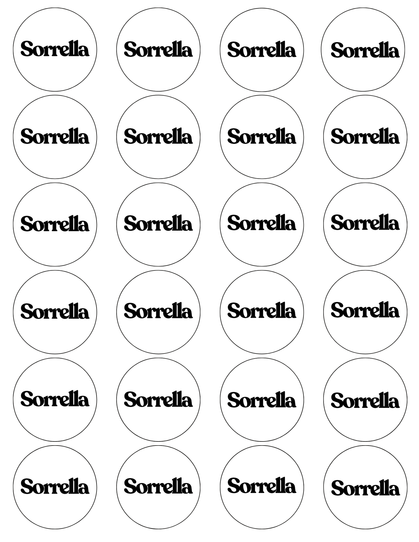 24 Personalised Glossy Christmas Stickers