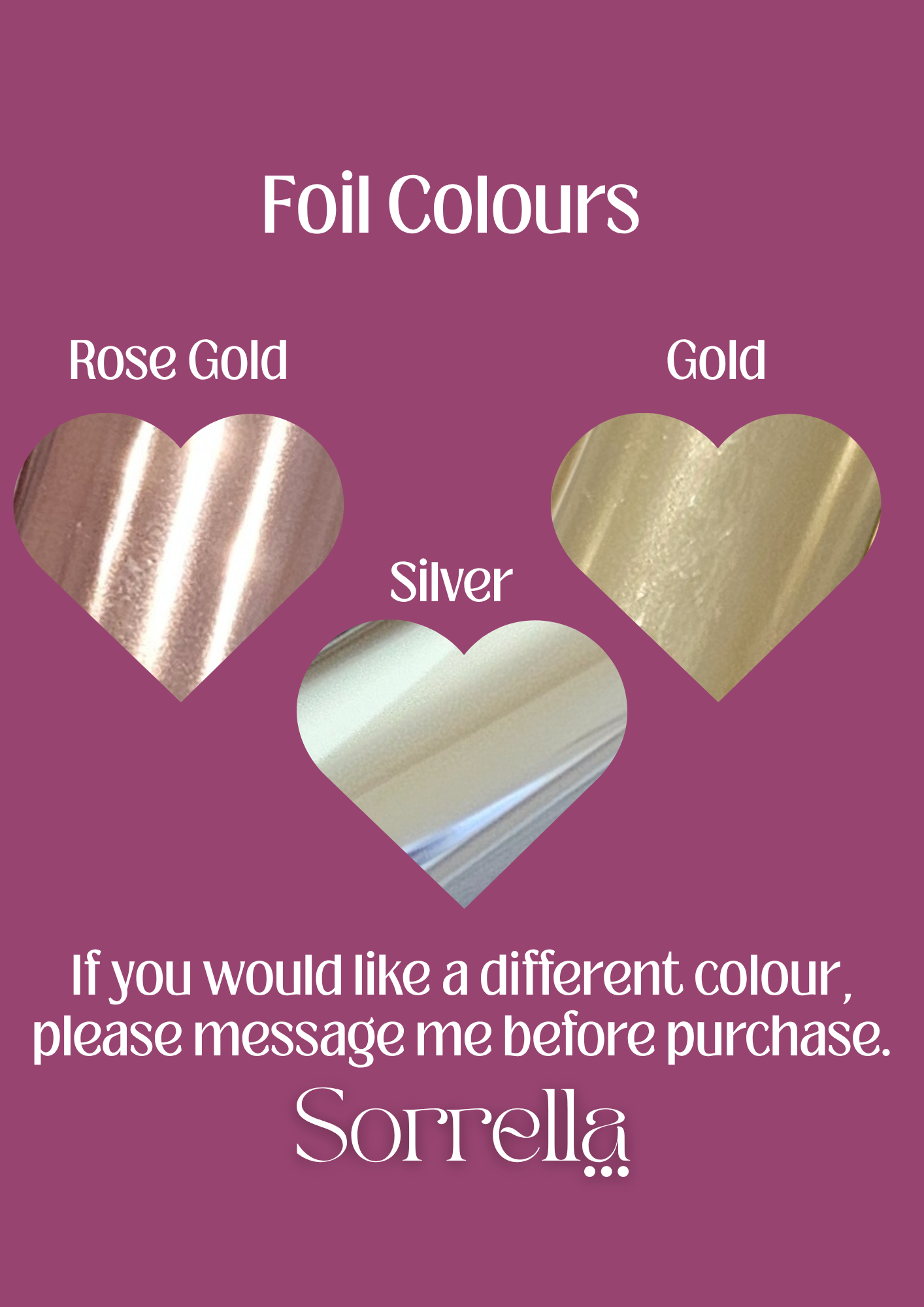Wedding Cake Flavour Sign