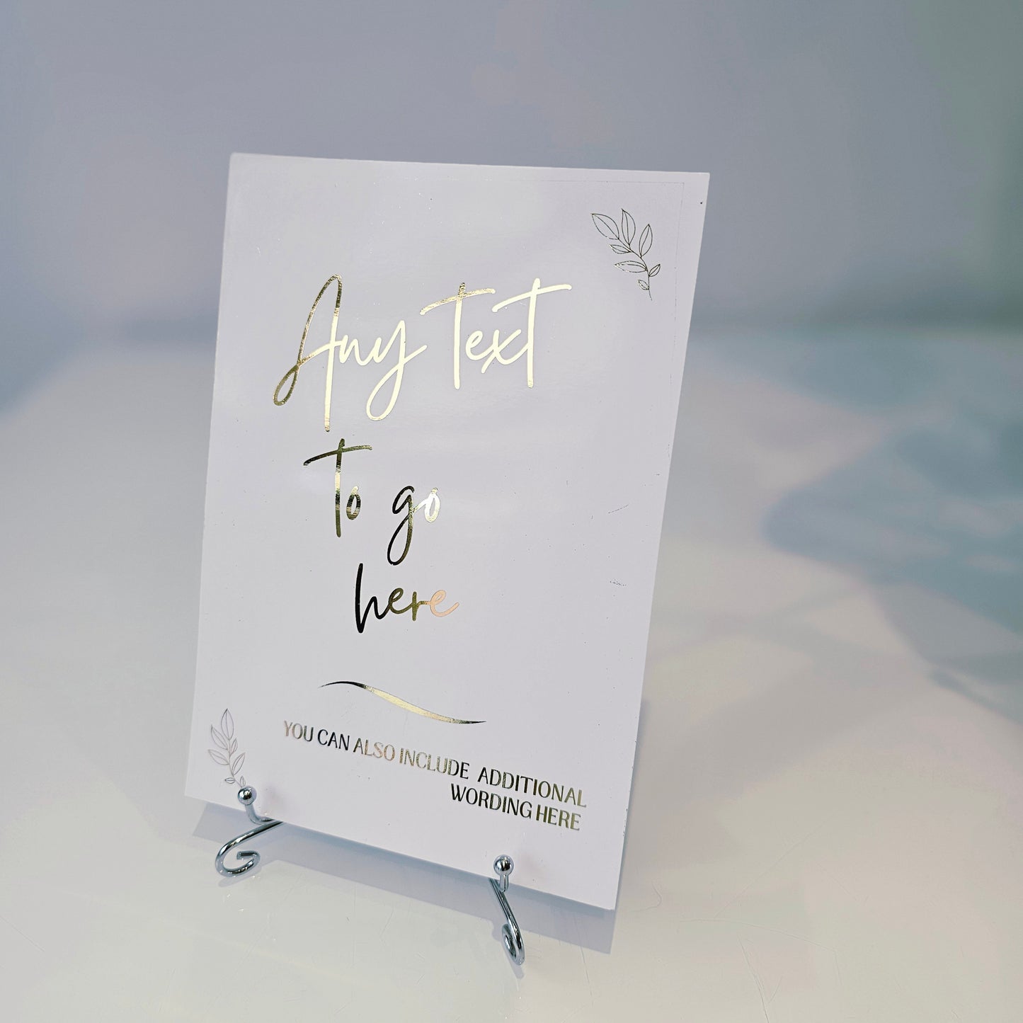 Wedding Sign ~ Any Text