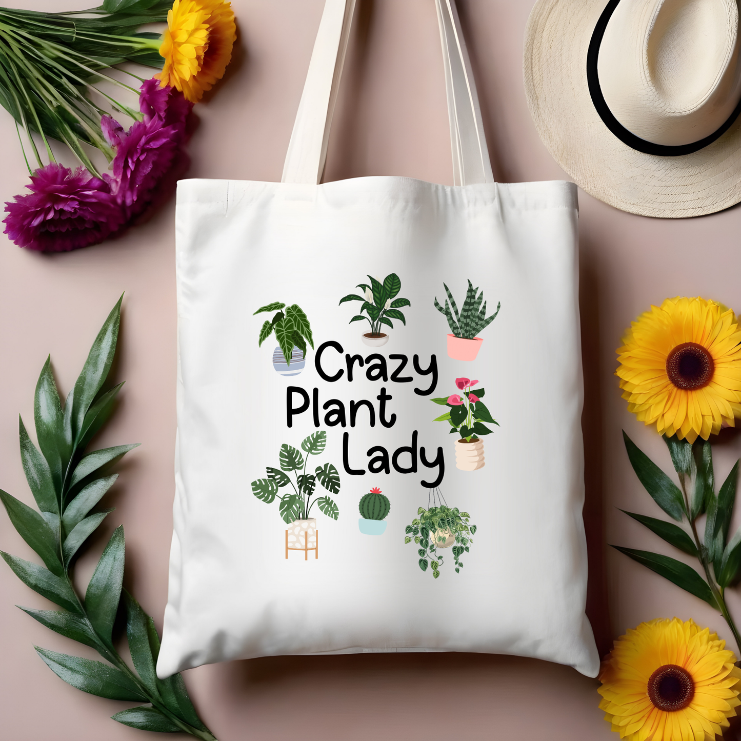 House Plant Tote Bag