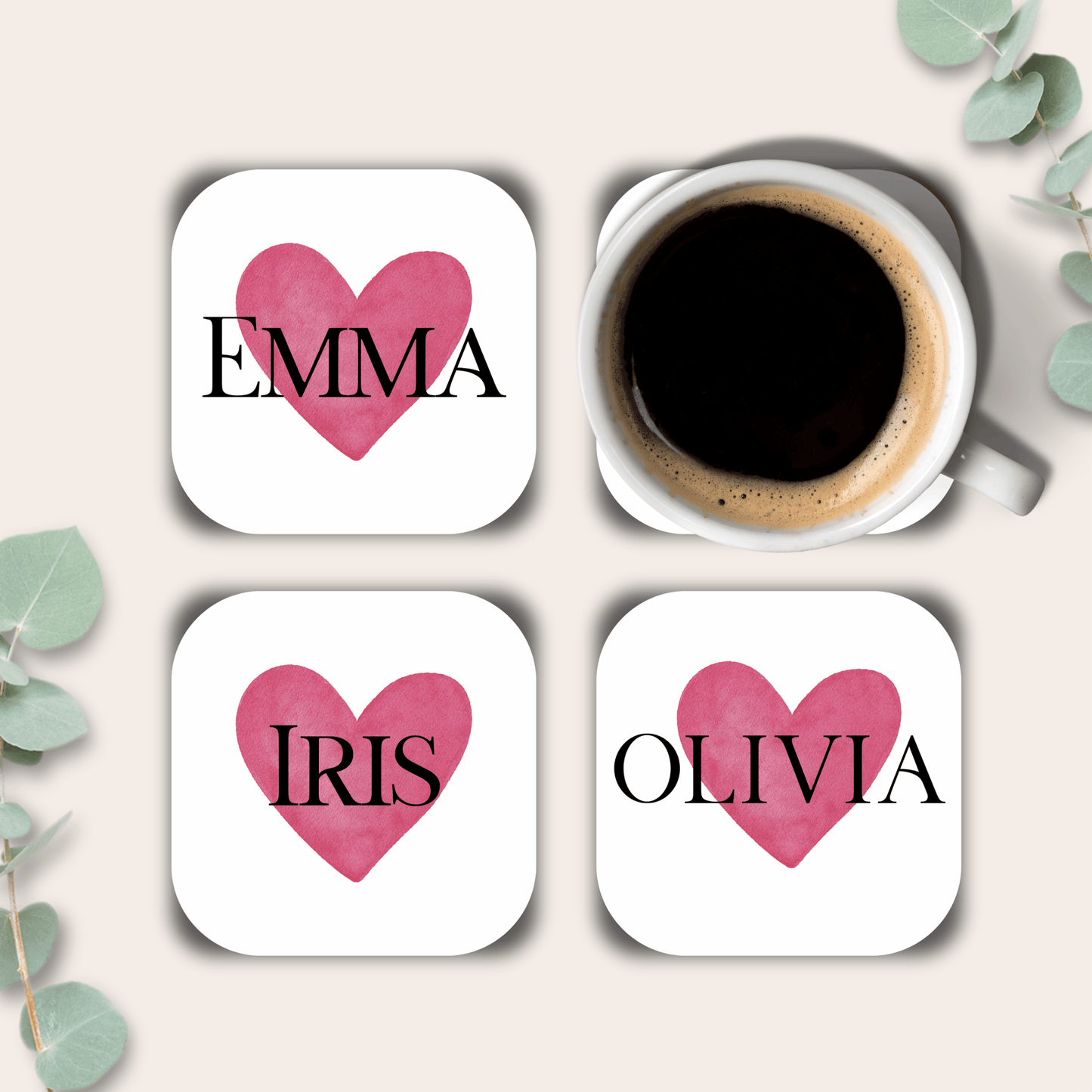 Personalised Name Coaster