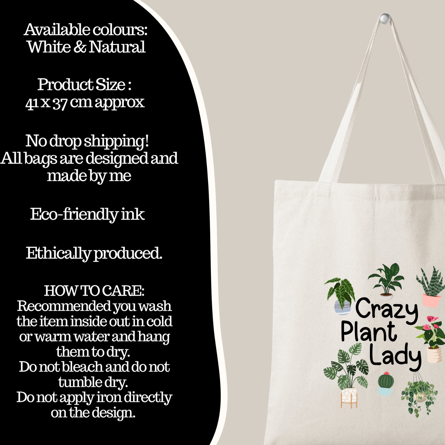 House Plant Tote Bag