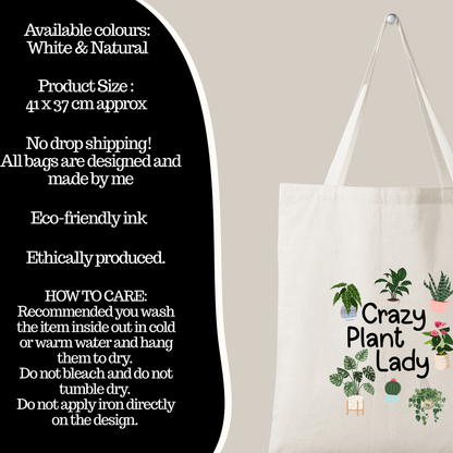House Plant Tote Bag