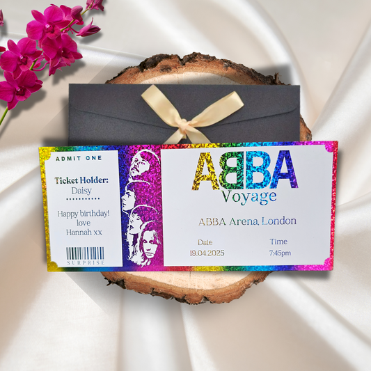 ABBA Voyage Foiled Ticket