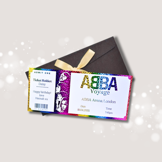 ABBA Voyage Foiled Ticket