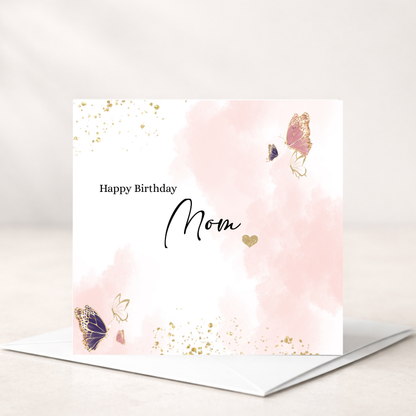 Butterfly Happy Birthday Card