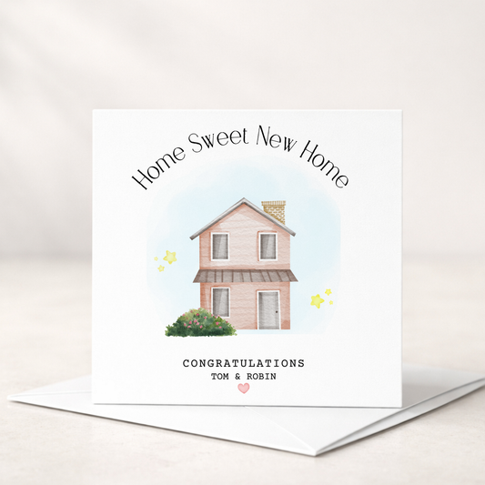 Home Sweet New Home Card