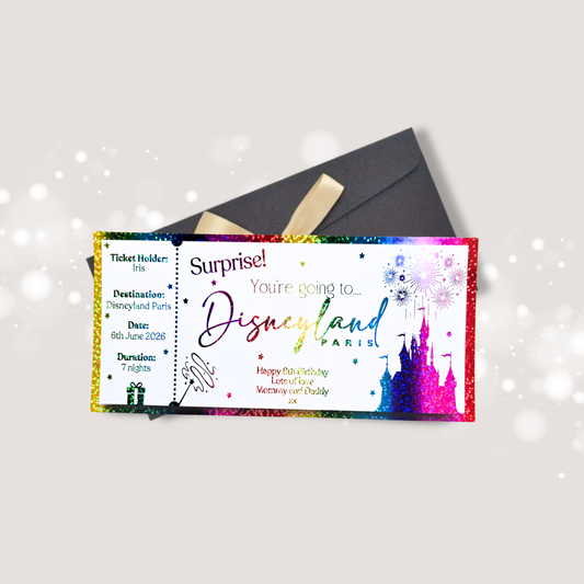 Personalised Disney Ticket