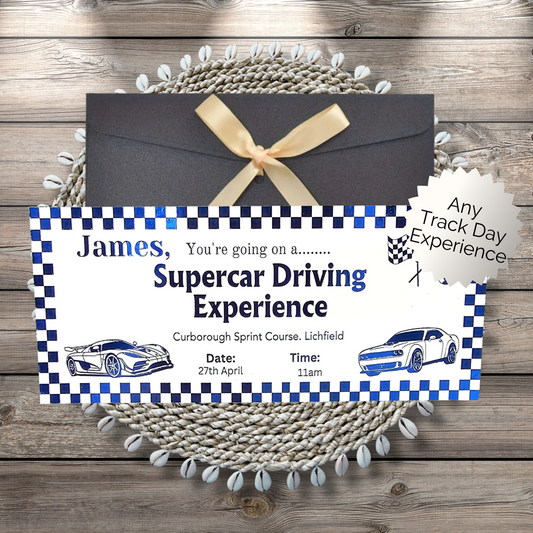 Personalised Car Experience Ticket