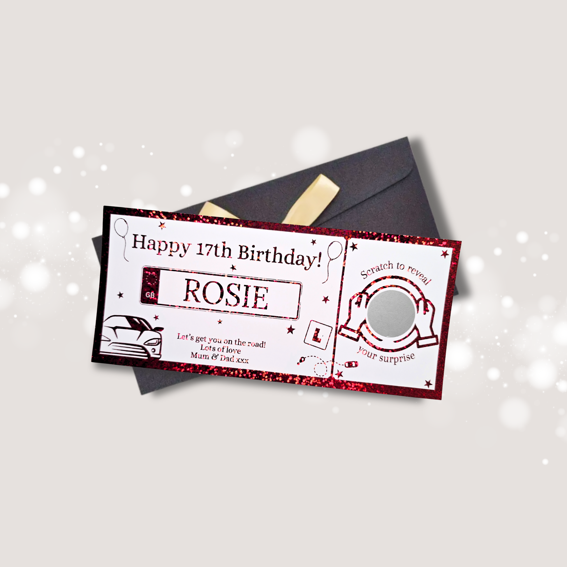 Personalised Driving Lessons card