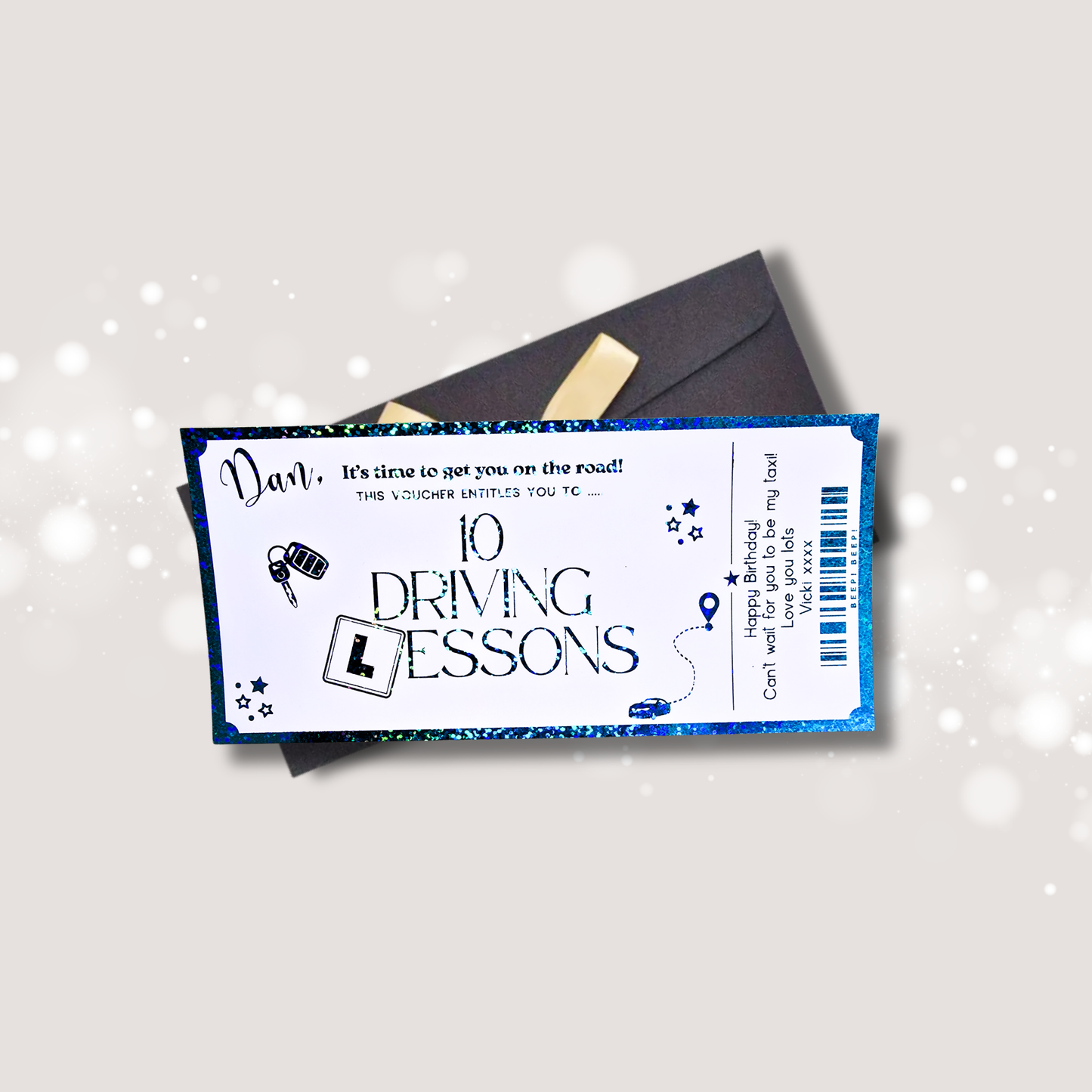 Driving Lessons Gift Voucher