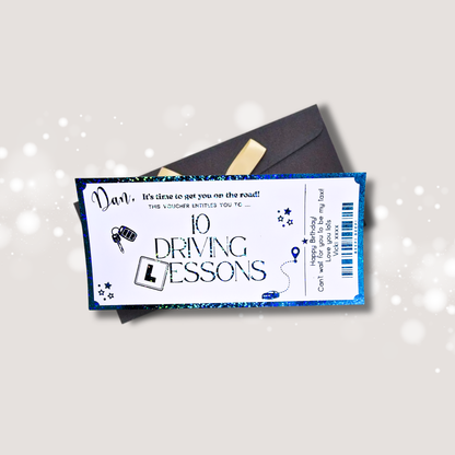 Driving Lessons Gift Voucher