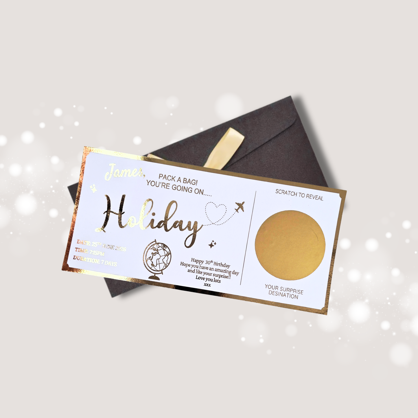 Holiday Scratch Reveal Voucher