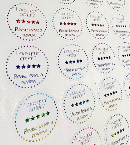 Review Stickers
