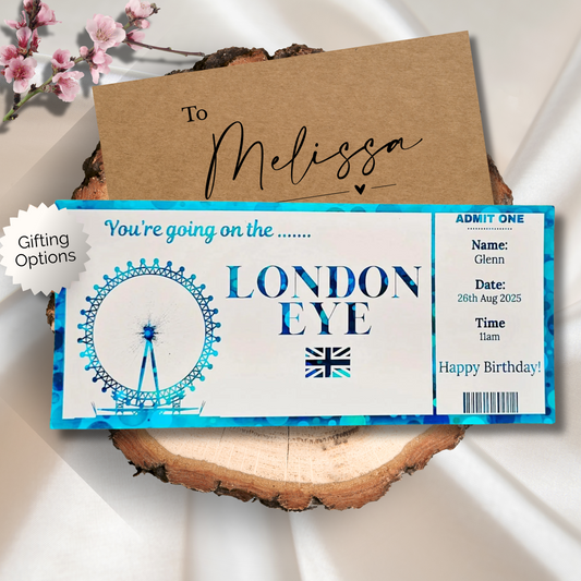 Personalised London Eye Ticket