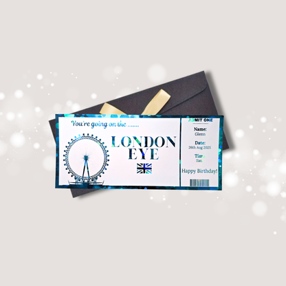 Ticket for the London Eye 