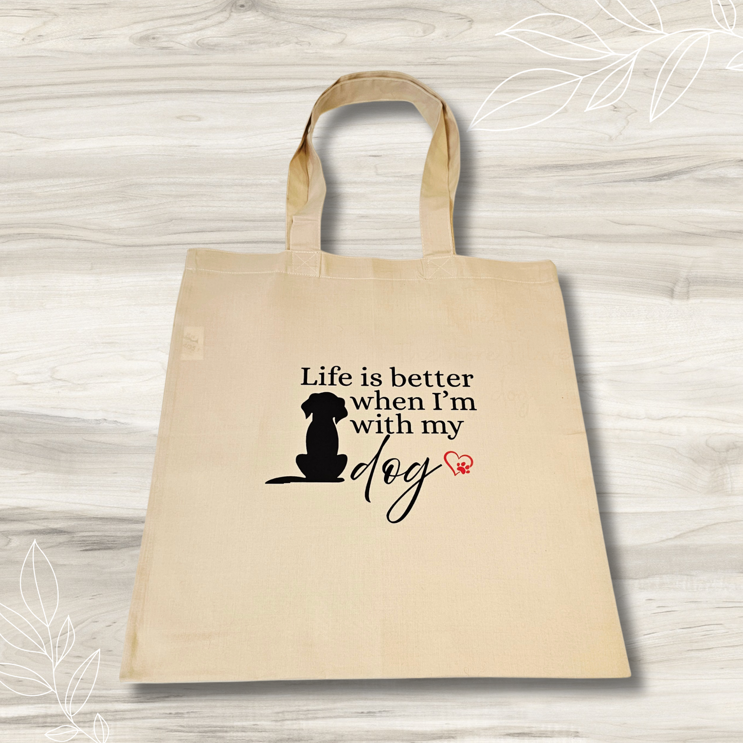 Dog Tote Bag