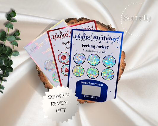 Personalised Scratch Card