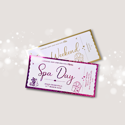 Personalised Spa Voucher