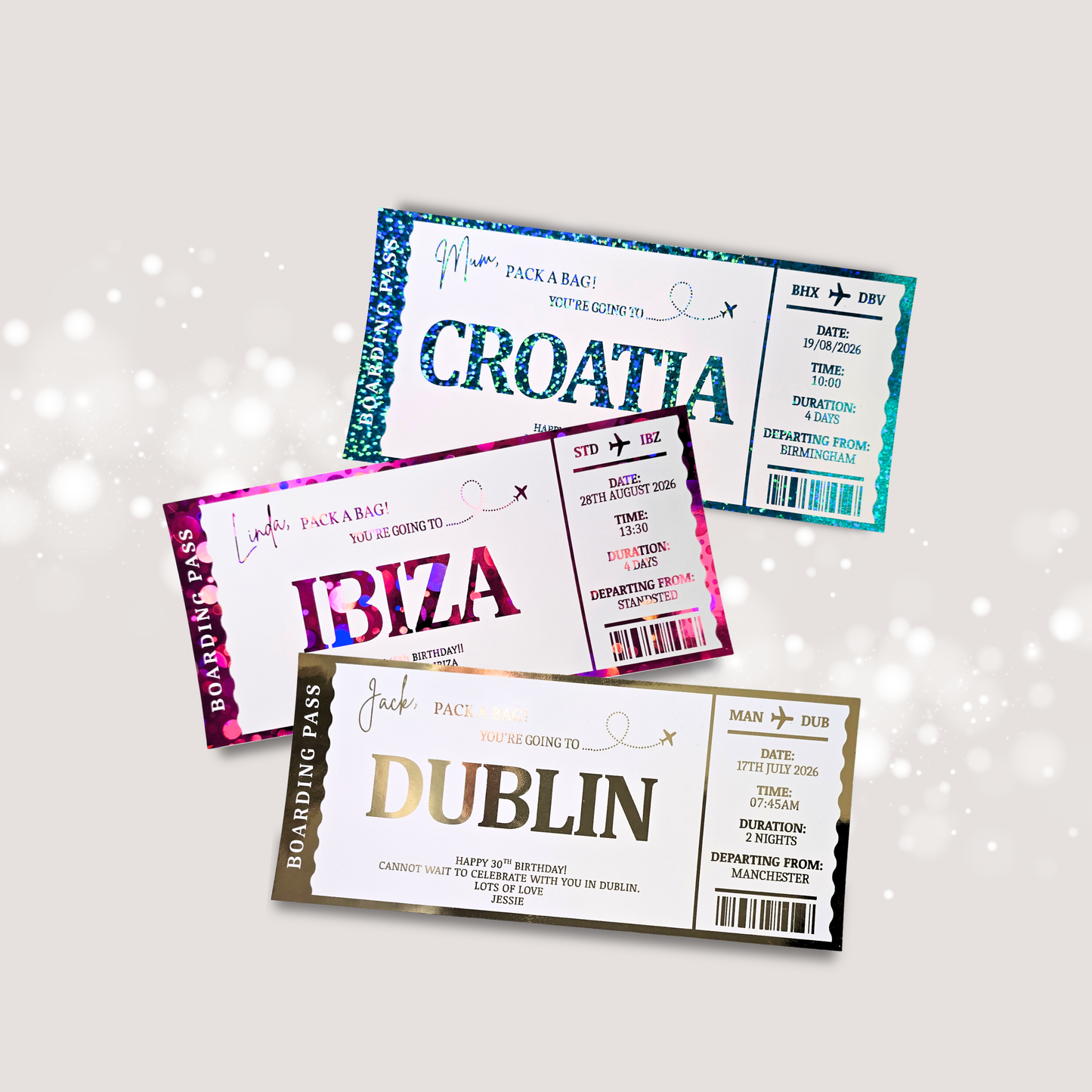Surprise Travel Ticket