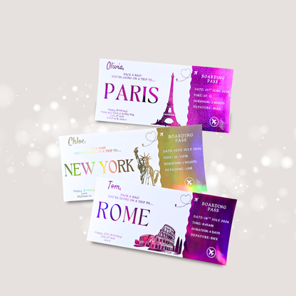 Surprise Holiday / City Break Ticket