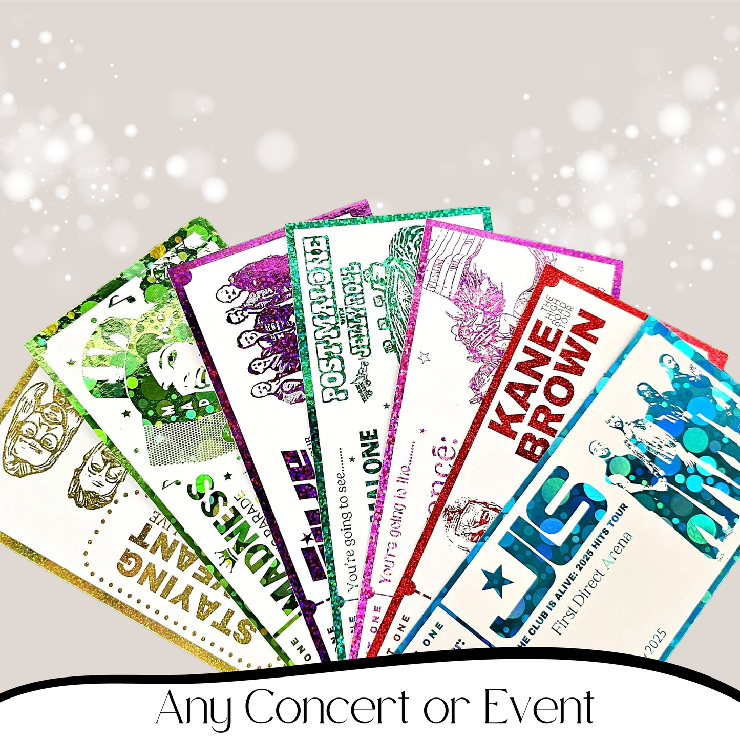 Any Concert / Event Ticket