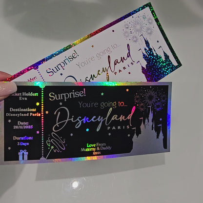 Personalised Disney Ticket