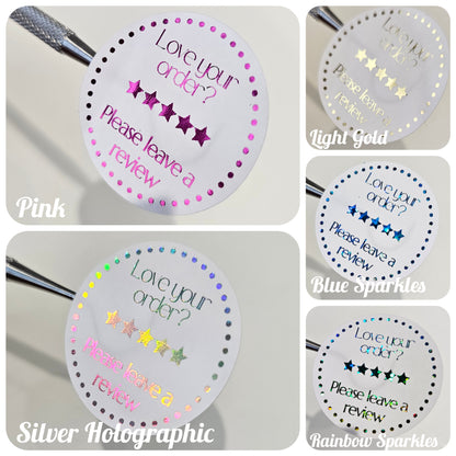 Review Stickers