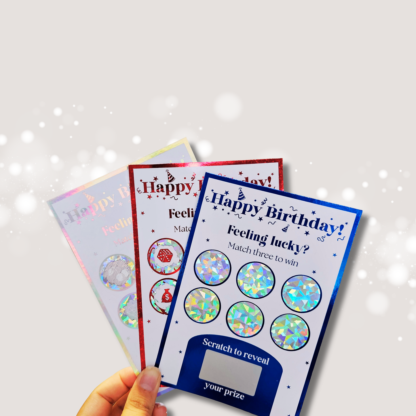 Personalised Scratch Card